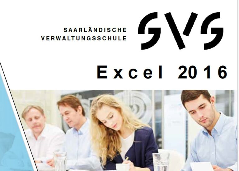 Saarländische Verwaltungsschule – Excel