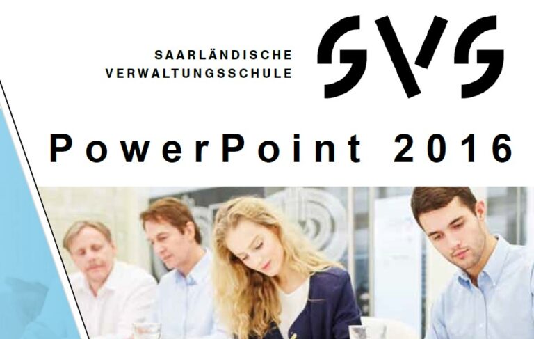 Saarländische Verwaltungsschule – Powerpoint